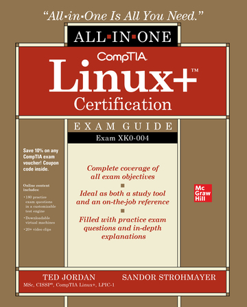 CompTIA Linux+ Certification All-in-One Exam Guide ebook