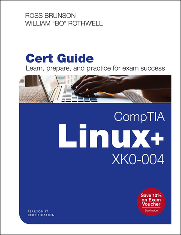 CompTIA Linux+ XK0-004 Cert Guide Book