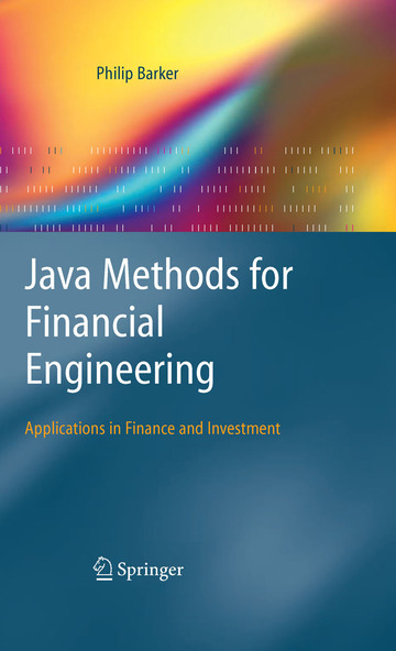 Java Methods for Financial Engineering
