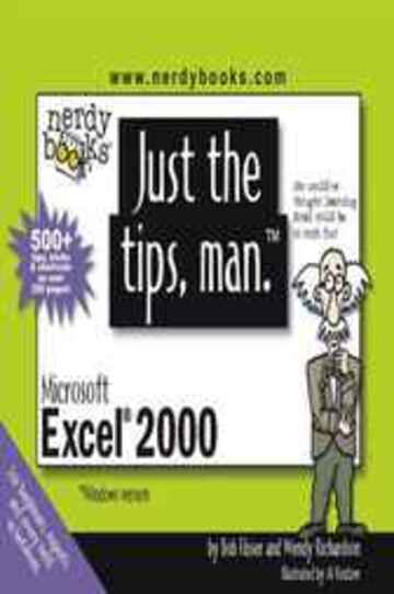 Just the Tips, Man for Excel 2000 ebook