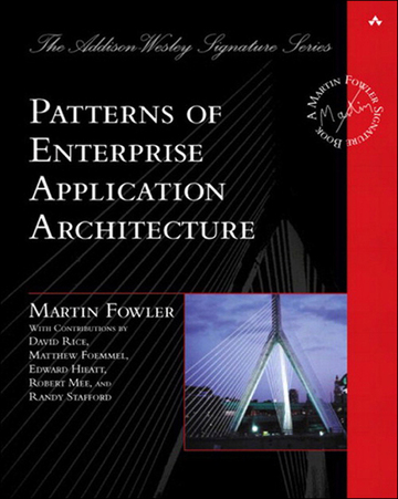 Patterns of Enterprise Application Architecture ebook