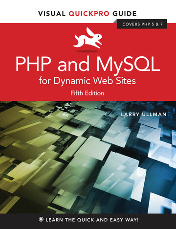 PHP and MySQL for Dynamic Web Sites ebook