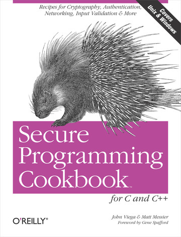 Secure Programming Cookbook for C and C++ Book
